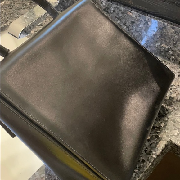 Vintage Celine star ball Kelly bag black silver - Picture 6 of 11